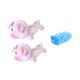 thumbnail image 3 of Fundas para cuchillas de patines de hielo para hombres y mujeres con toalla, protector de cuchillas de patines para hielo Cerdo, 3 of 9