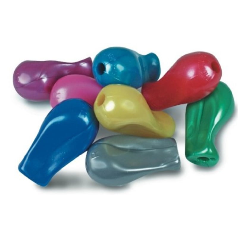 The Pencil Grip JUMBO Metallic Gripper Ergonomic Writing Aid, 6 Count Assorted Colors (TPG-11906)