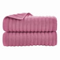 thumbnail image 6 of JML Pink Bath Towel Set of 8 Pieces - Cotton Blend Highly Absorbent Towels for Bathroom, 2 Soft Bath Towels, 2 Hand Towels, 4 Washcloths, 6 of 6
