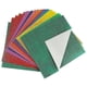 thumbnail image 1 of Papel de origami con purpurina, 50 hojas de papel de origami de colores brillantes, papel premium para manualidades de origami, 25 x 25 cm, 1 of 1
