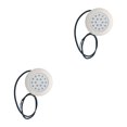 thumbnail image 1 of Inteprter RGB LED Pool Light Underwater Night Pool Wall-Mounted SPA Swimming Lamp 2piezas Blanco 12W, 1 of 6