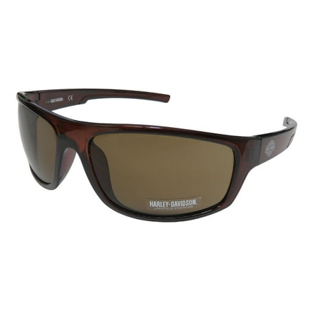 Vr28 Brown Lens - Harley-Davidson Men's Kickstart B&S Sunglasses, Brown Frame & Brown Acrylic Lens, Harley Davidson