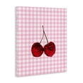 thumbnail image 2 of Stupell Industries Glam Glitter Cherry on Pink Gingham Canvas Art, 16 x 20, by LISH Creative, 2 of 8