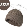 thumbnail image 2 of Gorro Apuakthei para hombre y mujer, cálido gorro de punto con puños para invierno, suave y cálido, para esquí, unisex, 2 of 5