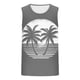 thumbnail image 4 of Camiseta sin mangas de cuello redondo para hombre, informal, a la moda, sin mangas, con estampado, blusa deportiva de cuello redondo para hombre, 4 of 4