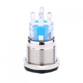 thumbnail image 4 of 12V 19MM Mental Auto Momentary Push Button Switch, Latching Push Button Switch, For Boat Marine, 4 of 8