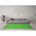 thumbnail image 3 of Ahgly Company Indoor Rectangle Oriental Green Industrial Area Rugs, 6' x 9', 3 of 4