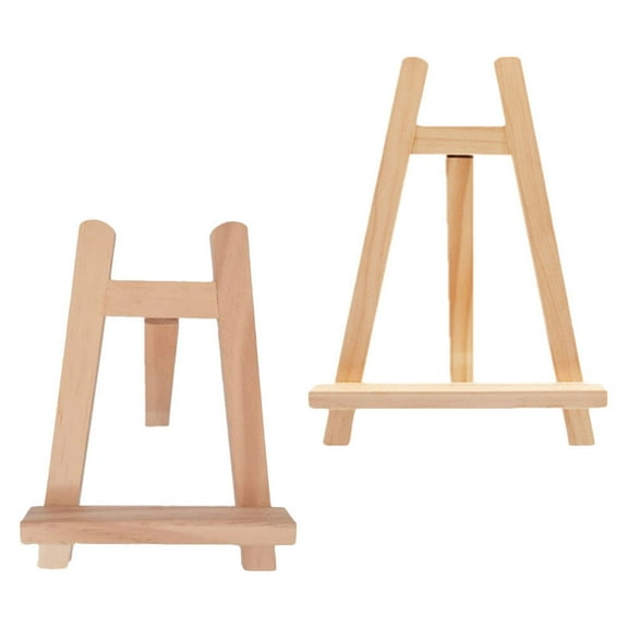 OUNONA  2 Pcs Painting Supplies Kids Easel Art Display Stand Small Size Child