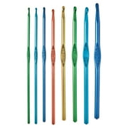 Boye Crochet Hook Aluminum Set D,E,F,G,H,I,J,K Multicolor