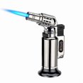 thumbnail image 1 of Metal Turbo Gas S Kit Ing Adjable Flame Ful Gun For Men, 1 of 5
