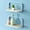 White+wood Grain, variant on Arlington Floating Shelves Set of 2 | Folding Display Wall Shelves | Walnut Grain Wooden Board & Metal Frame | 12" W x 5" D x 7" H | White (Upgraded)