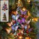 thumbnail image 5 of Acrylic Christmas Ornaments Pendant Decorations for Car Rearview Mirror Home Tree Hanging Holiday Party Gift Souvenir, 5 of 5