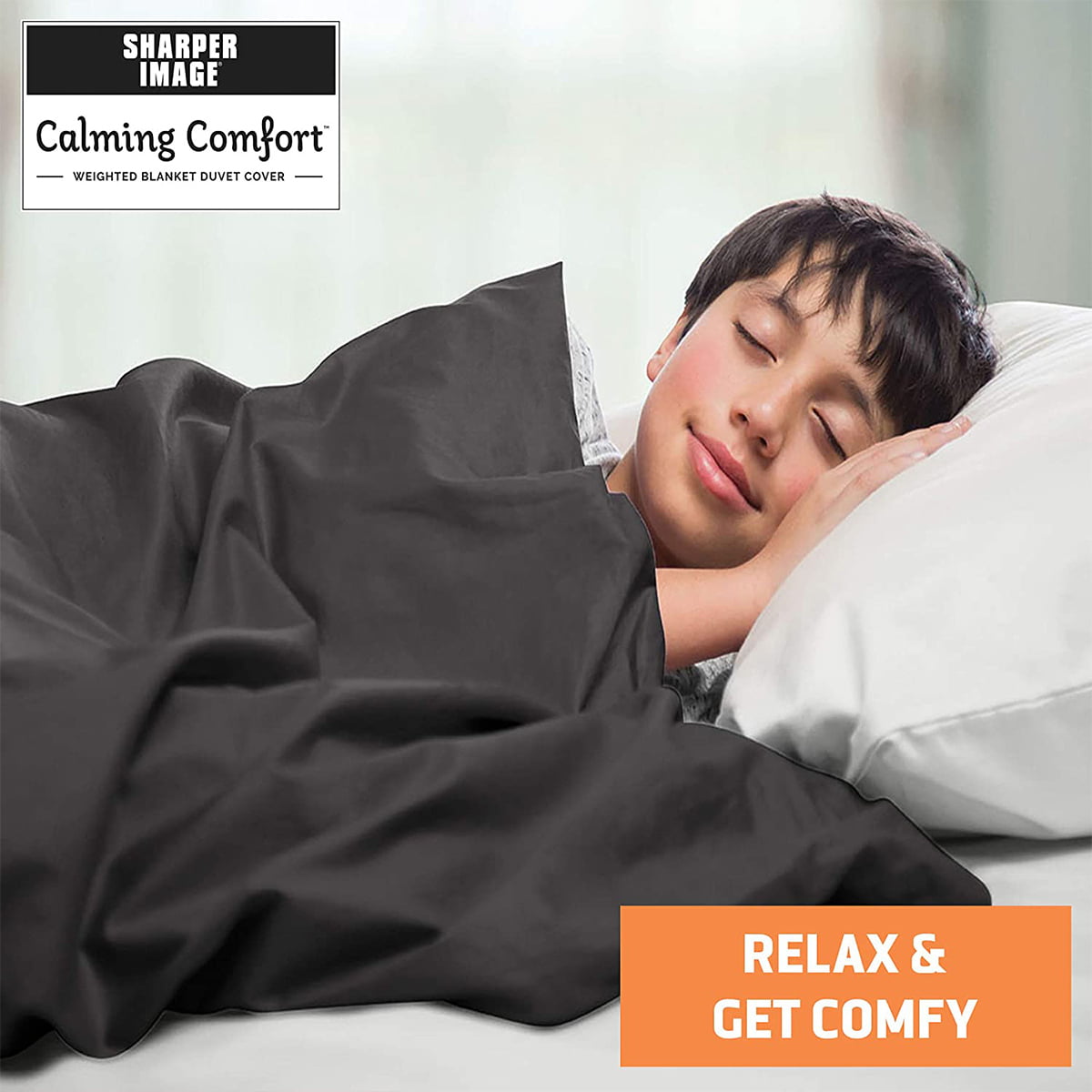 Calming Comfort 100% Cotton Weighted Blanket Duvet Cover for Children