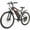 Black, variant on Wheelspeed 27.5" Electric Bike, 500W Motor Electric Bicycle for Adults, 48V 556.8Wh Battery 91km Range & 32km/h Electric Mountain Bike Lockable Suspension, Shimano 7-Speed Commuter E-Bike