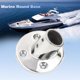 thumbnail image 2 of 4 pack Boat Hand Rail Fitting Heavy Duty 316 Marine Round Base with Screws, Hand Rail Fitting Rail Tube Stanchion Base Column Accessories, 2 of 5