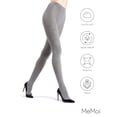 thumbnail image 6 of MeMoi Angora Blend Stretchy Sweater Tights - Womens - Female (Medium/Large, Heather Gray), 6 of 7