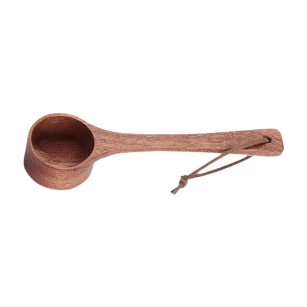 Cuchara medidora de cocina, cuchara medidora de 10 g, mango largo, profesional, ligera Marrón