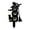 A001- Multicolor, variant on Outdoor Halloween Decorations Yard Spooky Glow in The Dark Halloween Decor Metal Yard Art for Lawn Patio Pathway Holiday Season Home Display Single Piece