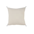 thumbnail image 6 of Laddha Home Designs Handwoven Braided Diamond Throw Pillow Cover - 20" - Gray and White, 6 of 8