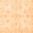 thumbnail image 1 of Ahgly Company Indoor Square Oriental Orange Traditional Area Rugs, 7' Square, 1 of 4