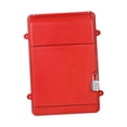 thumbnail image 3 of Abbracc Wall Hanging Mailbox Post Box Letter Box Multifunctional Lockable Large Capacity Red, 3 of 9