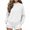 #170-White, variant on Warop Oversized Sweatshirt for Women Waffle Knit Solid Color Crewneck Long Sleeve Casual Pullover Tops
