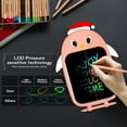 thumbnail image 2 of ZECATL LCD Writing Tablet 8.5-Inch Colorful Doodle Board Drawing Tablet, Electronic Drawing Pad with Lock Function, Educational and Learning Toys for 3 4 5 6 Year Old Girls and Boys,Pink, 2 of 7