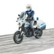 thumbnail image 5 of bworld Scrambler Ducati police motorbike and policeman Bruder Juguetes/Modelismo/Autos a Escala, 5 of 5