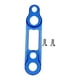 thumbnail image 2 of Adaptador de freno de disco para bicicleta de carretera, adaptador de montaje de pinza de freno de disco, pieza de 140 a 160 mm Azul 52x12x1cm, 2 of 9