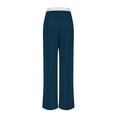 thumbnail image 5 of Fashion Casual Pants for Womens High Waist Plus Size Solid Color Fashionable And Comfortable High Waisted Workwear Pants With 8 Pockets For Casual Wear Save to 65% off!, 5 of 6