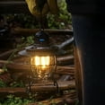 thumbnail image 4 of Portable Lantern Rechargeable Hollow Out Metal Hook Rotary Switch LED Tent Lights for Camping, 4 of 7