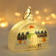 thumbnail image 1 of Fiudx Artículos en oferta con ofertas flash Decoración navideña iluminada con batería que incluye luces LED transparentes, farol colgante para árbol de Navidad, accesorios novedosos para decoración d, 1 of 5