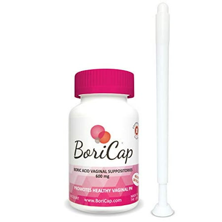 applicator vaginal suppositories boric