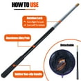 thumbnail image 4 of Telescopic Snake Catcher Net with Secure Drawstring, IC ICLOVER 16 to 58.7 Inch Adjustable Stick Pole Snake Grabber Tool for Safe Reptile Capture, 4 of 7