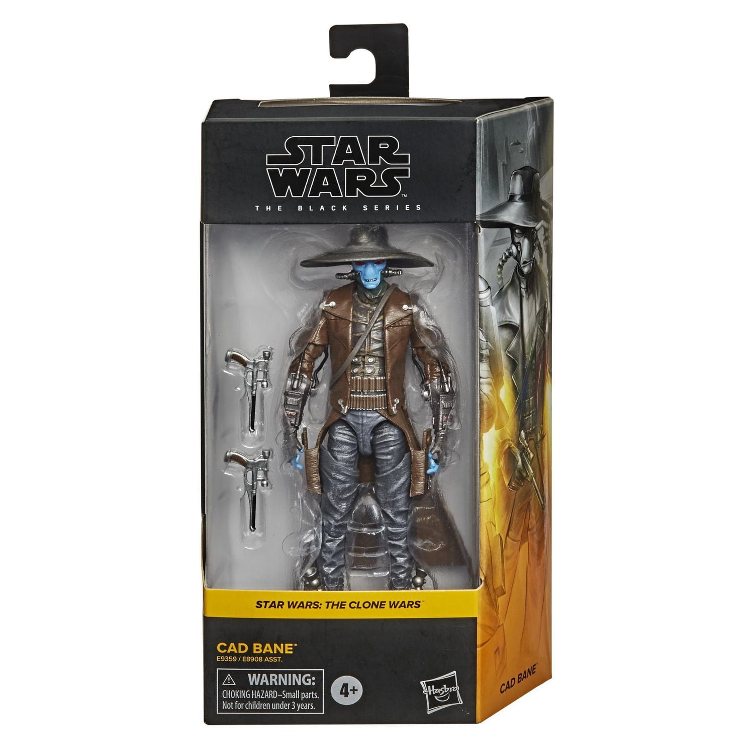 Star Wars The Black Series Cad Bane Toy 6-Inch Scale Star Wars: The Clone Wars Collectible Action Figure, Toys for Kids Ages 4 and Up