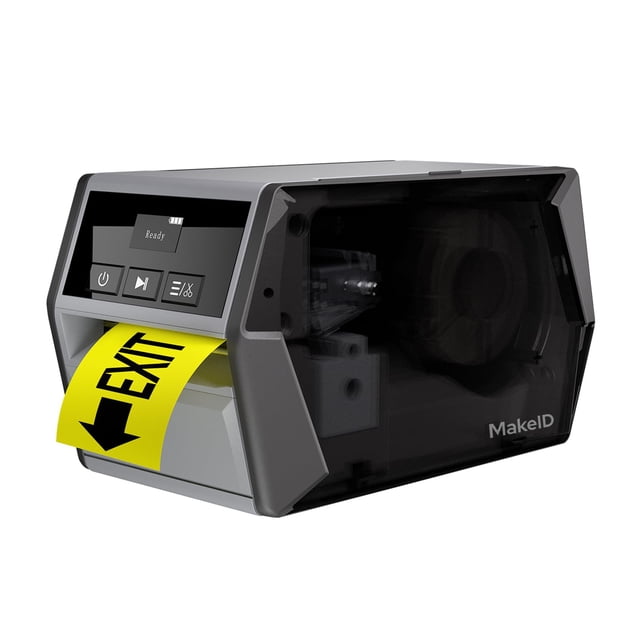Impresora de etiquetas industrial Makeid D50 de escritorio con batería