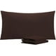 thumbnail image 1 of NTBAY Juego de 2 fundas de almohada estándar, 100% microfibra cepillada de 1800 hilos, súper suaves y acogedoras, resistentes a las arrugas, la decoloración y las manchas con cierre de sobre, fundas d, 1 of 4
