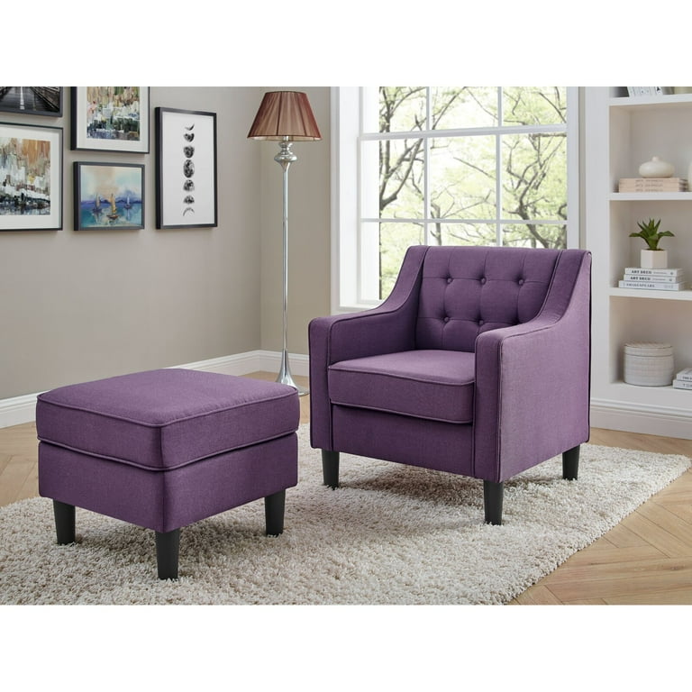 Fieldbrook Armchair and Ottoman Overall Product Weight 48 lb