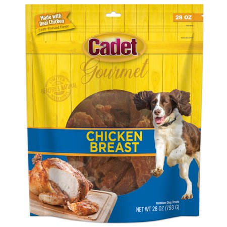 UPC: 0768303013102 | Cadet Gourmet Chicken Breast Dog Treats 28 oz.