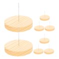 thumbnail image 5 of 8pcs Crochet Dolls Display Stand Single Metal Needle Holder Doll Display Needle Base Support, 5 of 5