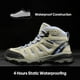 thumbnail image 2 of Botas de senderismo NORTIV 8 SNHB211W impermeables para mujer, talla 10, color beige, 2 of 9