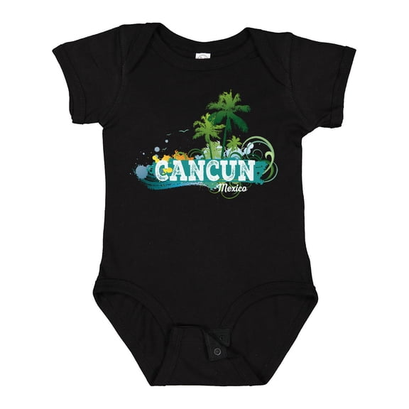Inktastic Cancun Mexico Tropical Vacation Beach Boys or Girls Baby Bodysuit