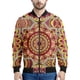 thumbnail image 4 of Chaqueta con estampado 3D bohemio retro para hombre, sudaderas étnicas coloridas con flores, abrigos con cremallera y mangas largas para primavera y otoño, 4 of 4
