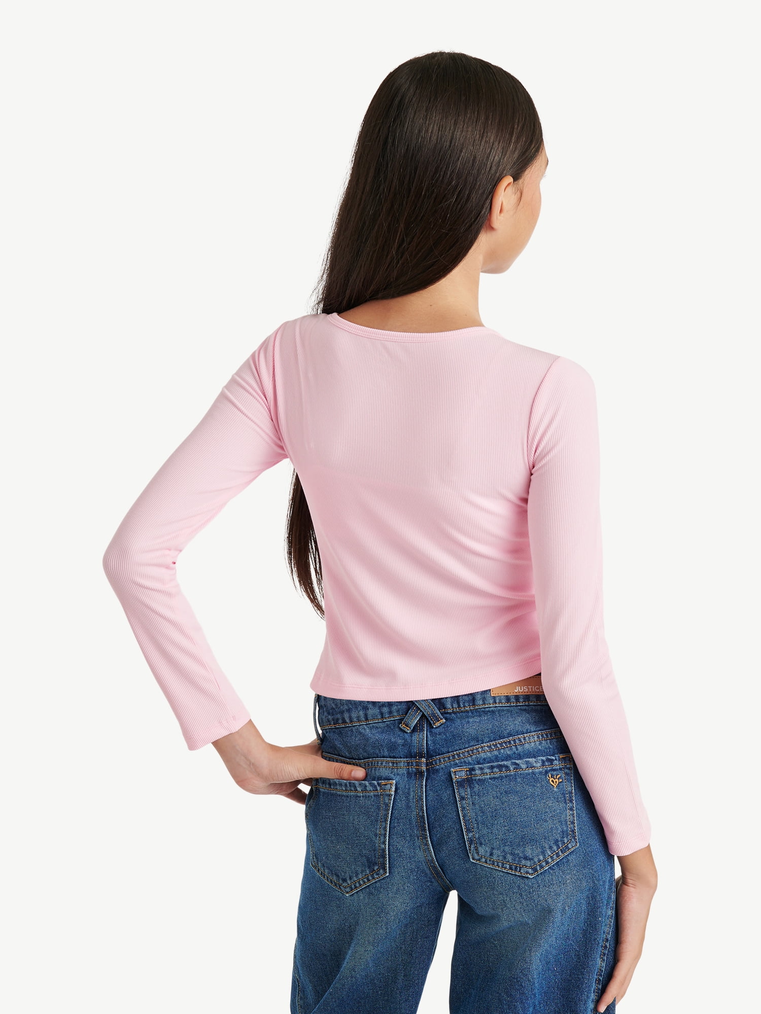 Justice Girls Base Layer Top, Sizes XS - XLP