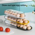 thumbnail image 4 of Egg Storage Box Large Capacity Drawer Type Transparent Refrigerator Egg Container Duck Egg Sorting Equipment for Daily Life, 4 of 12