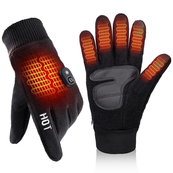 Guantes térmicos MetroTesco eléctricos recargables con pantalla