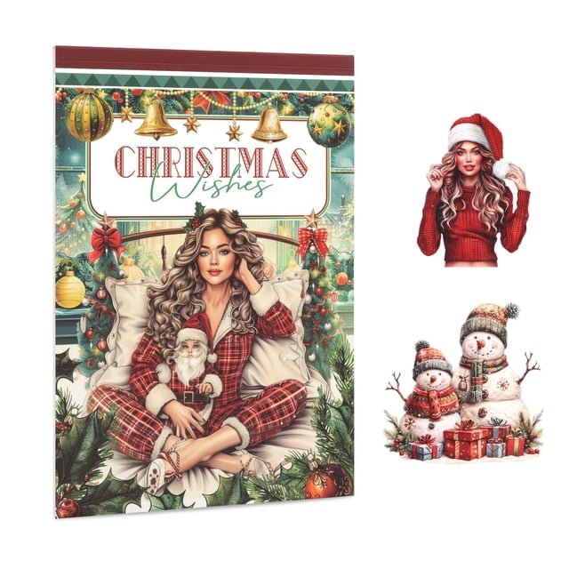 Libro de pegatinas navideñas Dizdkizd 209 pegatinas de invierno