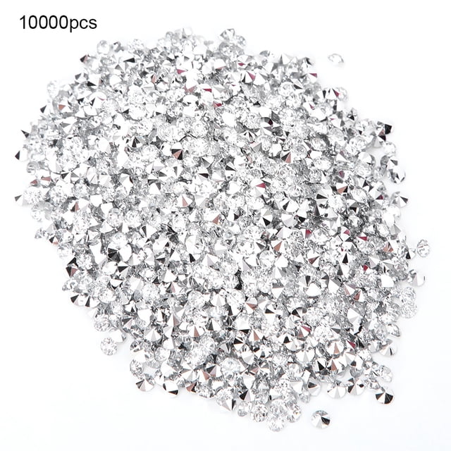 Diamante ornamental, diamante con placa de plata, herramienta de decoración de diamantes, rendimiento probado