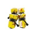 thumbnail image 2 of Dog Shoes for Winter,4pc dog winter boots,Waterproof Winter Pet Dog Shoes Anti-slip Rain Snow Boots Footwear Thick Warm for Small Cats Dogs Puppy Dog Socks Booties,snow boots for dogs,Yellow 4, 2 of 6