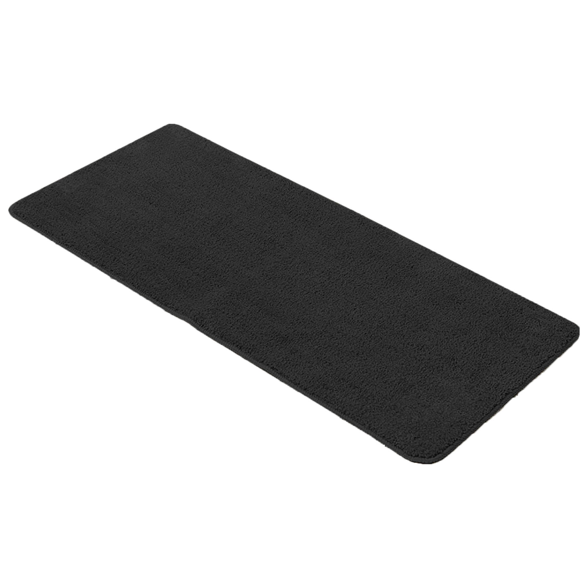Evideco Non Skid Bathtub Mat with Holes  23.5"x 15" Solid Colors 